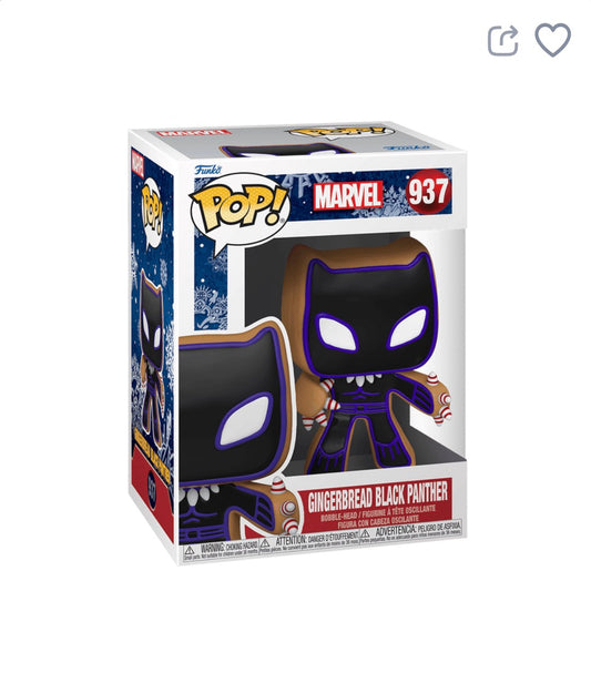 Gingerbread Black Panther #937