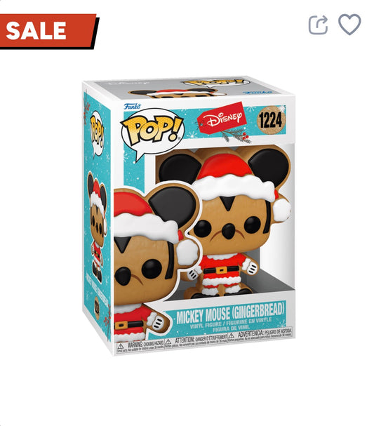 Mickey Mouse (Gingerbread) #1224